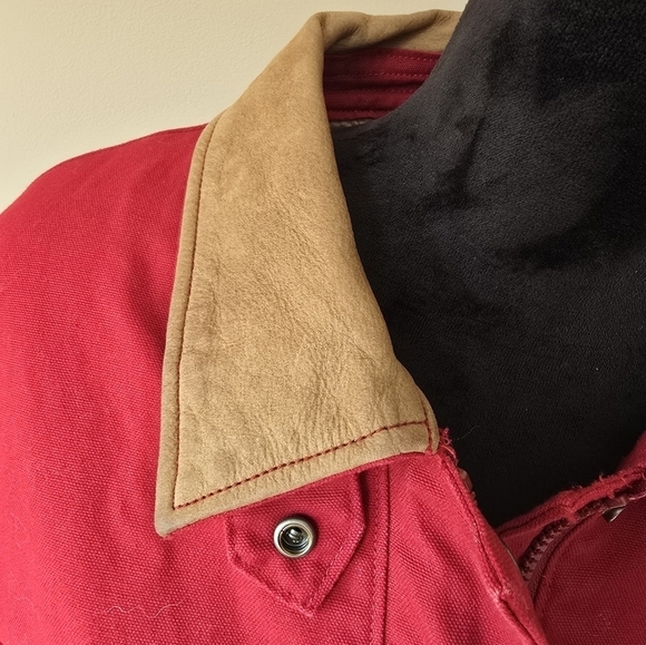 Vintage Y2K Woolrich Women's Red Barn/work Jacket Size M - Picture 5 of 10